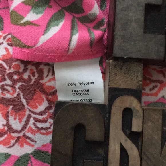 J. CREW Sleeveless Floral Top - Picture 7 of 8